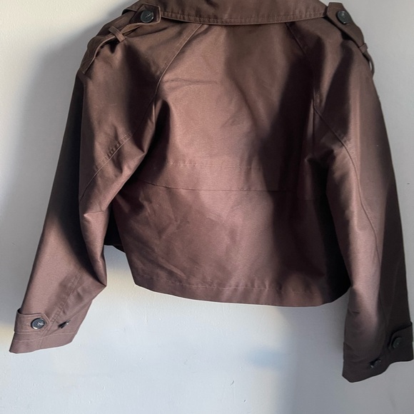 Zara women crop trench jacket - Picture 6 of 7